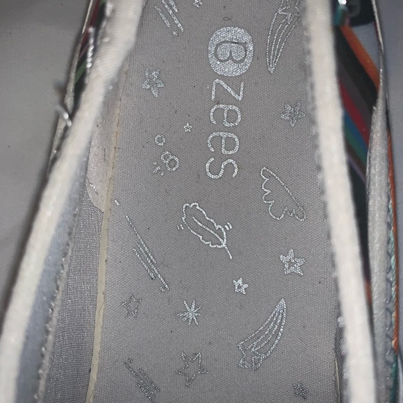 Bzees size 10M slip on shoes multicolor. used in good condition - Picture 8 of 10